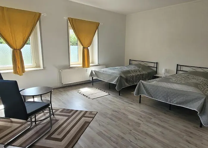 Ap1 90qm 3 Sz Terrasse Bei Oschersleben Und Helmstedt 公寓 Ausleben